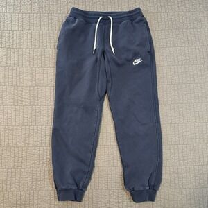 Nike Sportswear Club Fleece Jogger Men Small Blue Tapered Sweatpants Workout Gym
